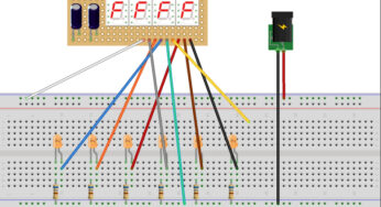 Test mini płytki AVR z ATtiny2313 – pierwszy program