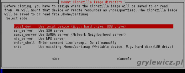 Clonzilla - local_dev